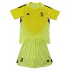 Officiële Voetbalshirt + Korte Broek Doelman Juventus 2025-26 Gele - Kids